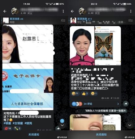 为虐猫事件发声 张馨予赵露思被盯上个资外泄