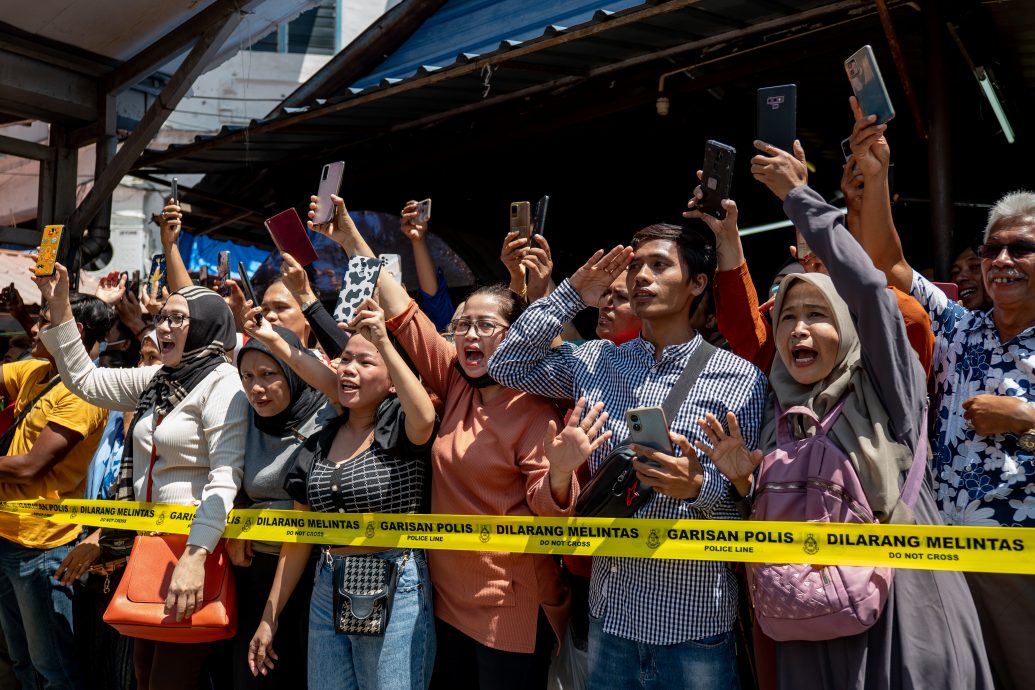 安华与印尼总统佐科威联合新闻发布会