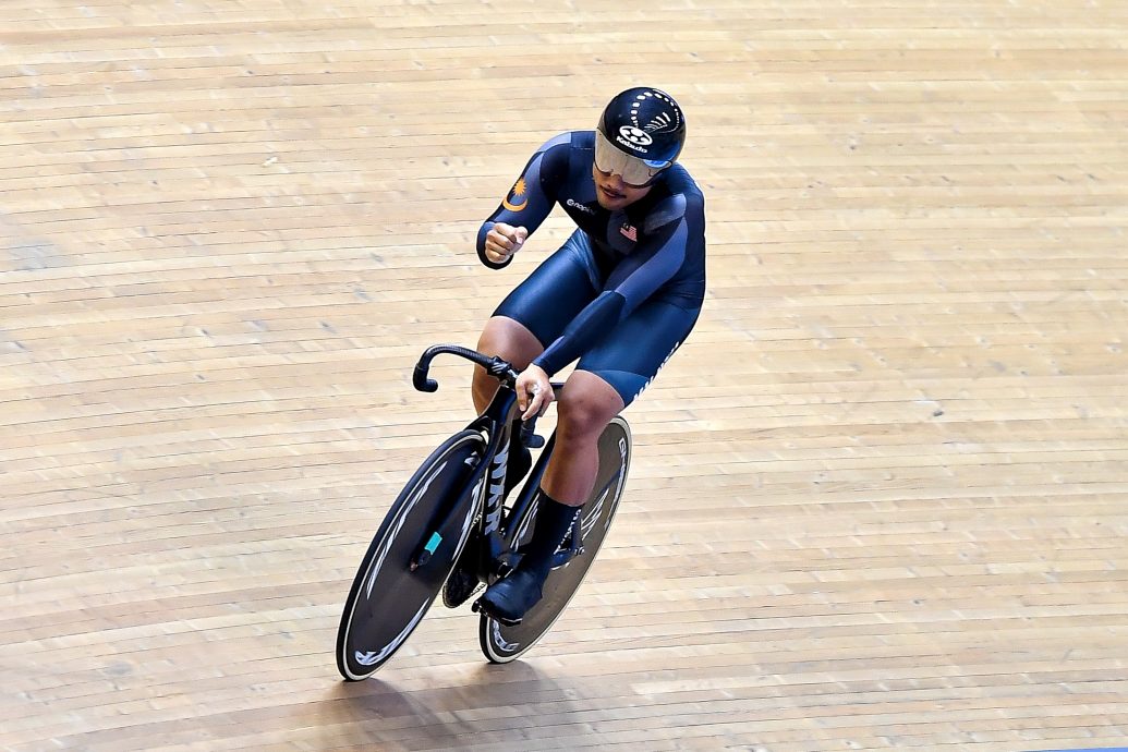 亚洲场地脚车赛 大马男团冲刺赛夺铜牌