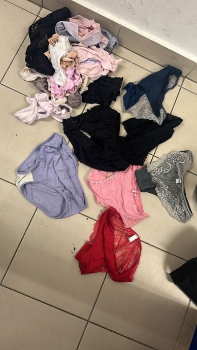 偷内衣裤贼被捉现行,被法庭判入狱1个月