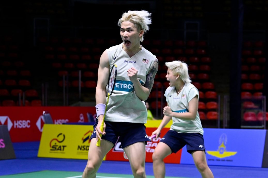 台北羽球超级300赛| 聪文携杰蔚闯决赛 大马争双冠