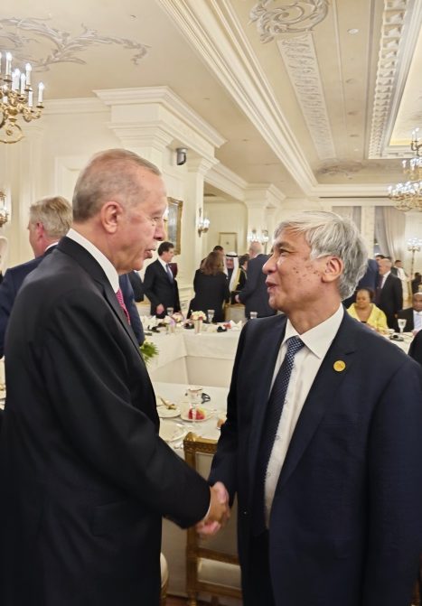 图与文)土耳其总统就职|丁仲礼称中方愿推动两国战略合作