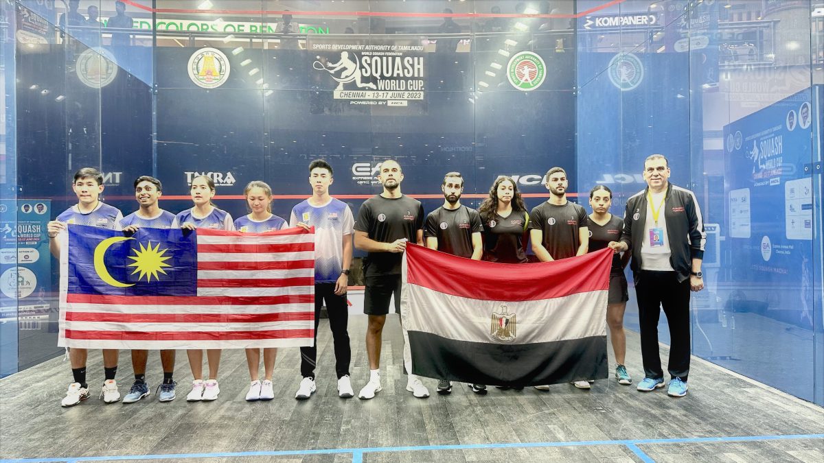 壁球世界杯混合团体赛|决赛再度不敌埃及 大马屈居亚军