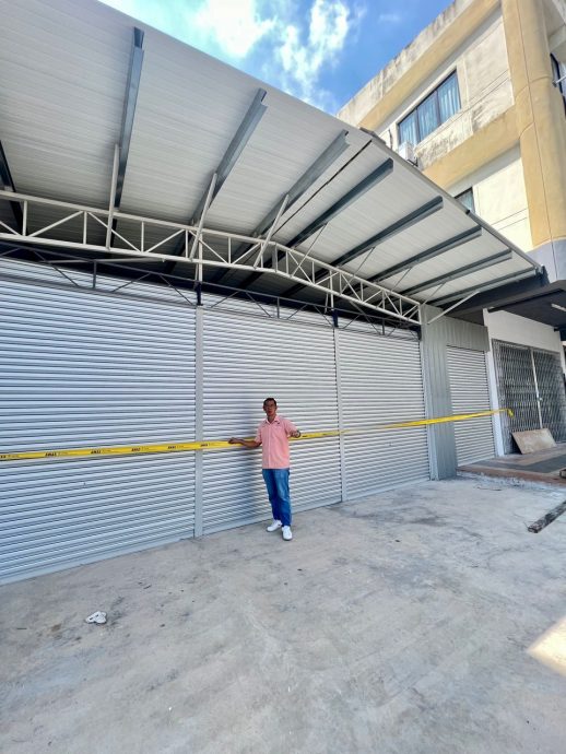 大都会/ME03头/步行道和五角基遭霸占 违法搭建成新建筑物