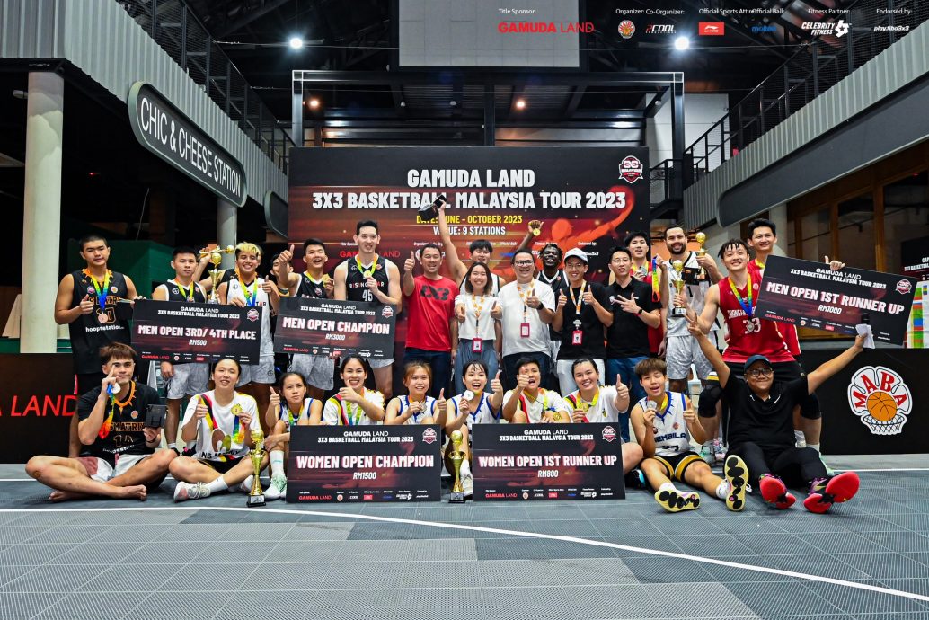 大马三人篮球巡回赛第一站落幕 星航白队(金群利)夺男女冠军