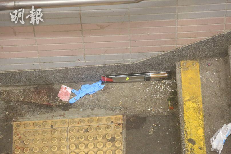 女子行人隧道遇袭 嫌犯弃刀逃去