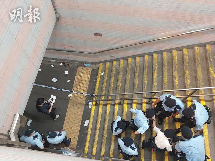 女子行人隧道遇袭 嫌犯弃刀逃去