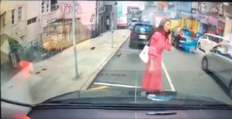 女星人肉霸占车位不走  视频疯传被骂爆急喊冤