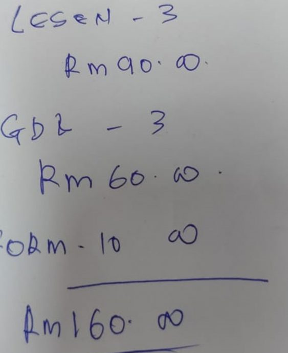 巫男假冒JPJ官员行骗 商家受促警惕