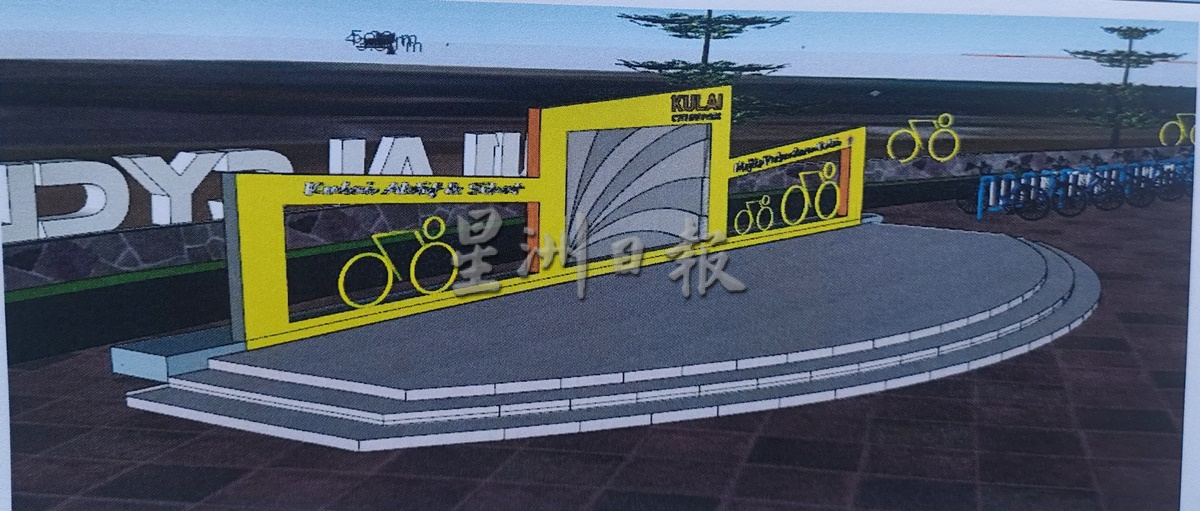 位于优美城湿地旁，古来骑行公园9月竣工