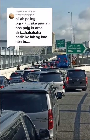 **已签发**柔:长堤上插队兼使用巴士罗里车道,警罚1车主并追查其他人