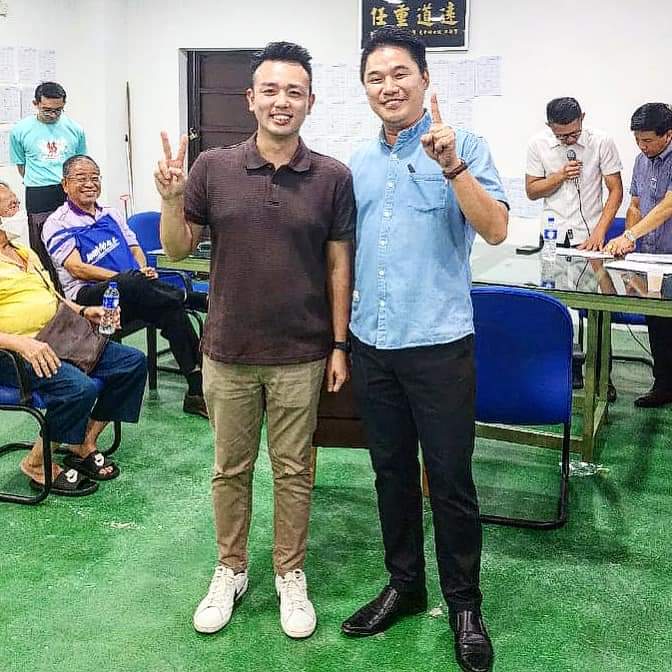 **已签发**柔:马华古来区会主席有竞选:曾繁翀对蔡建文