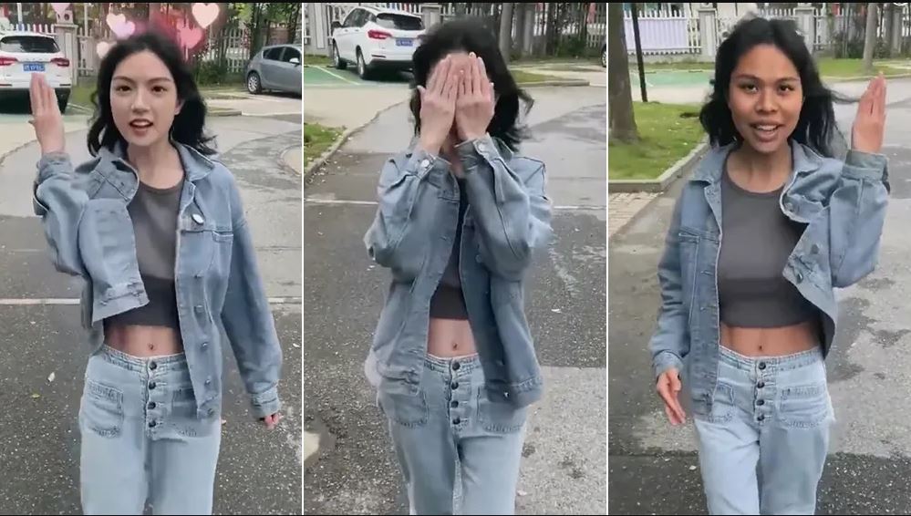 影骗 ? 她16秒「狂变6张脸」 网惊呼:只有马甲线是真的