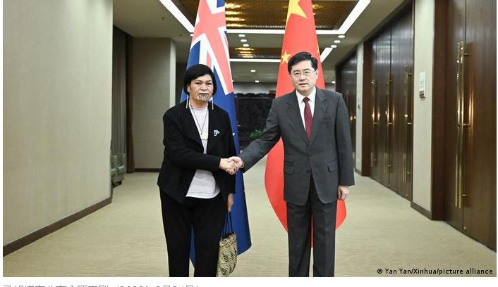 德国之声 ∕ 被秦刚教训?纽西兰外长:直面讨论