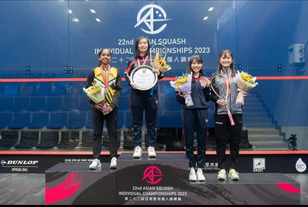 忘却壁球亚锦赛决赛失意 茜娃放眼杭州亚运争金