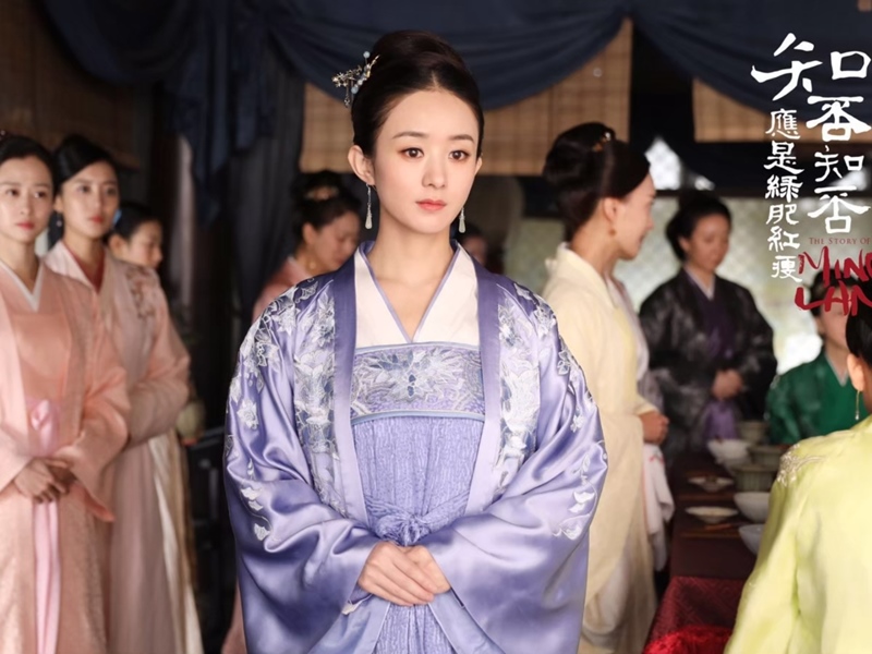 搭档雷佳音屈居二番 赵丽颖引爆粉丝怒火