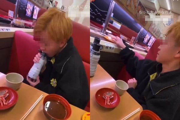 日本高中生恶舔酱油瓶惨了！　寿司郎坚持提告求偿6700万日圆