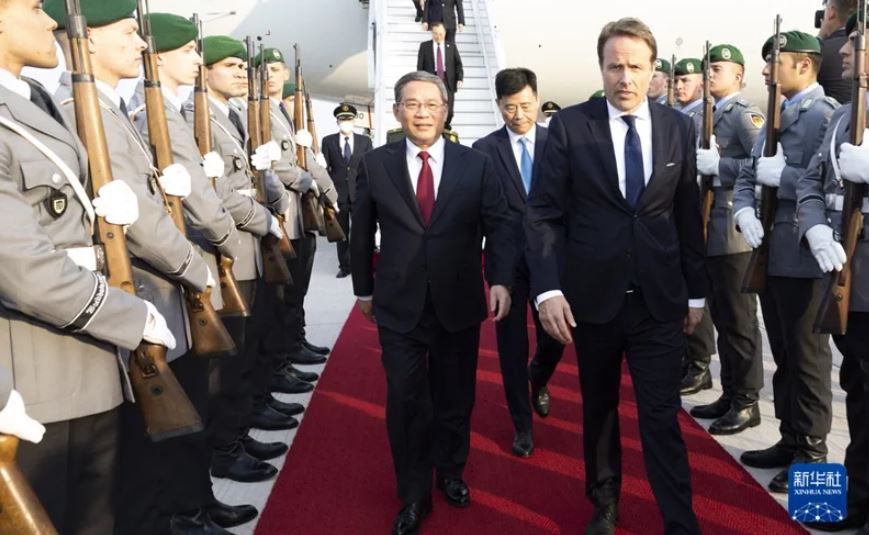 李强访德法 分析:中或利用以离间欧美