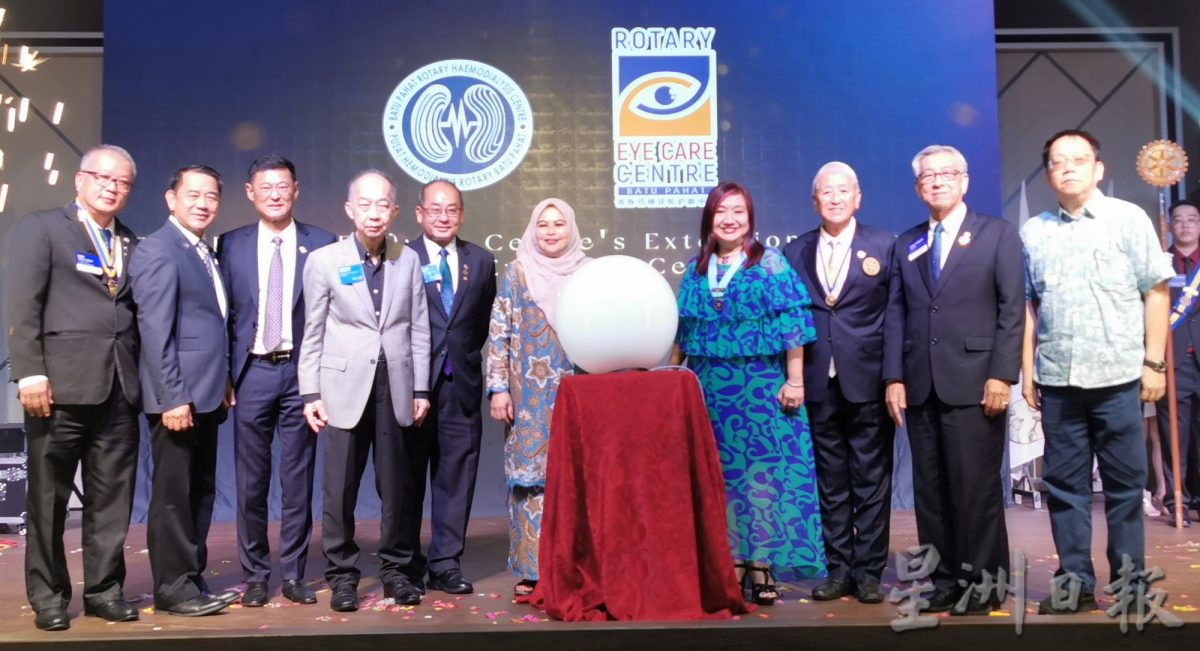 柔:峇扶轮俐马真情之夜,筹获80万慈善基金