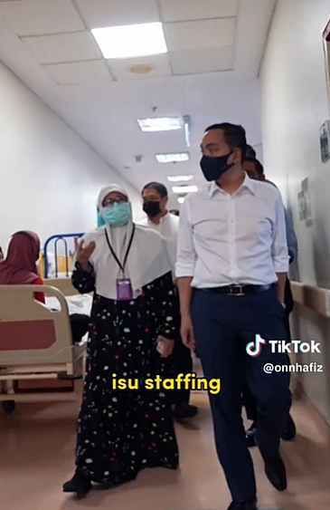 柔：新闻：人满为患、人手短缺，柔大臣走访班兰医院