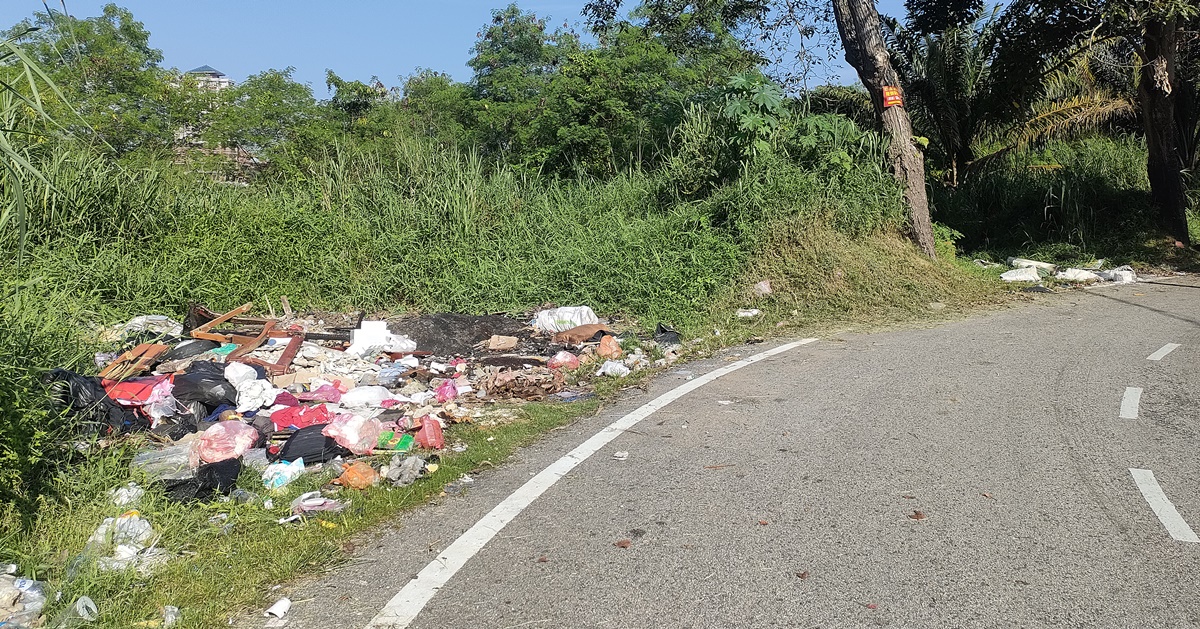 柔:永和花园处处垃圾 威胁居民健康