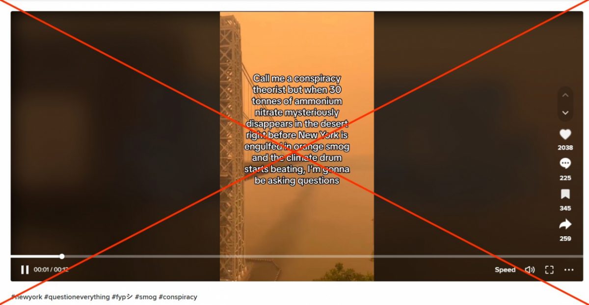 美国雾霾由硝酸铵引起