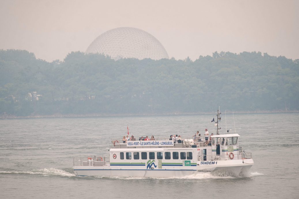 看世界/加拿大野火肆虐 蒙特利尔沦世界空气品质最糟城市