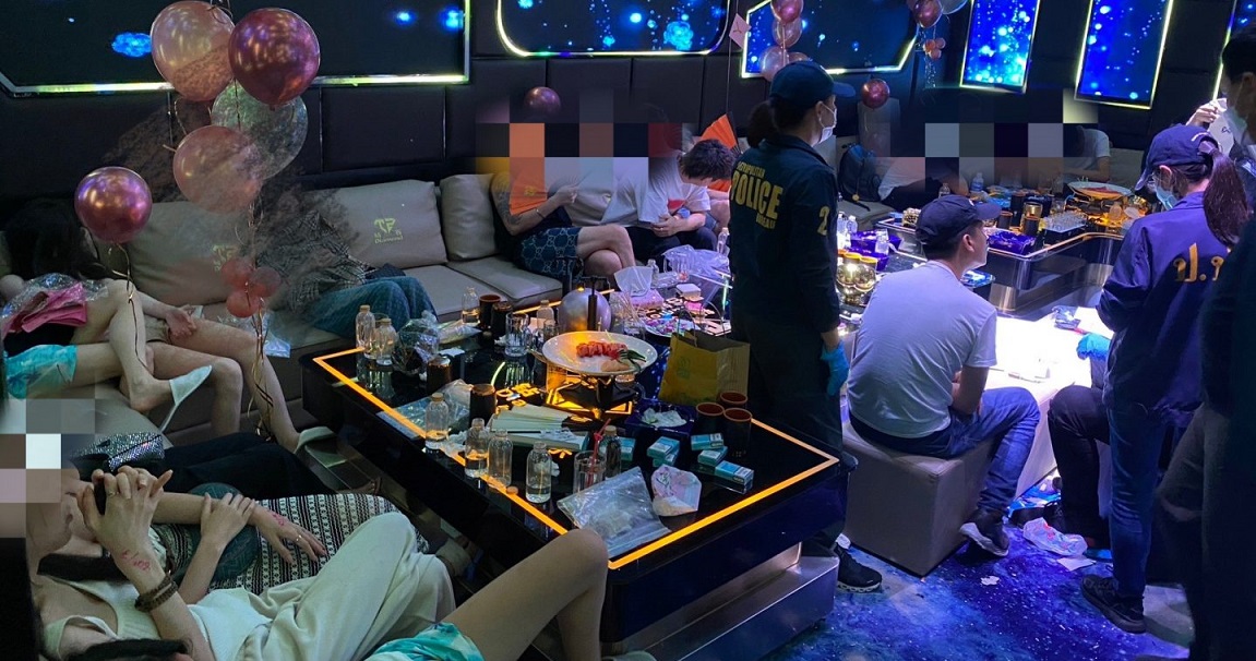 知名娱乐场所开毒趴 48中国游客当场被捕