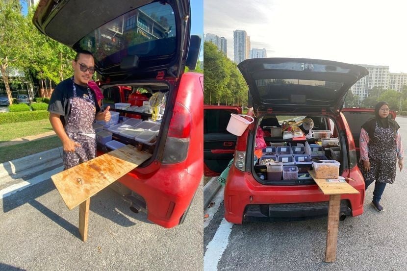 视频|17年车龄Myvi改装成餐车 卖椰浆饭各式糕点有惊喜