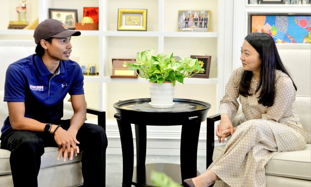 誓在今年成亚洲最快三人 阿基姆壮志凌云