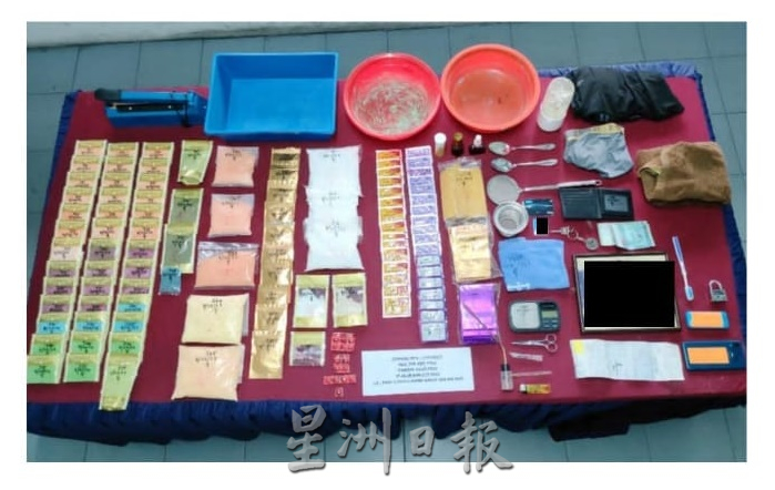 警方2地突击 逮捕涉嫌贩毒印裔夫妇和华裔男子