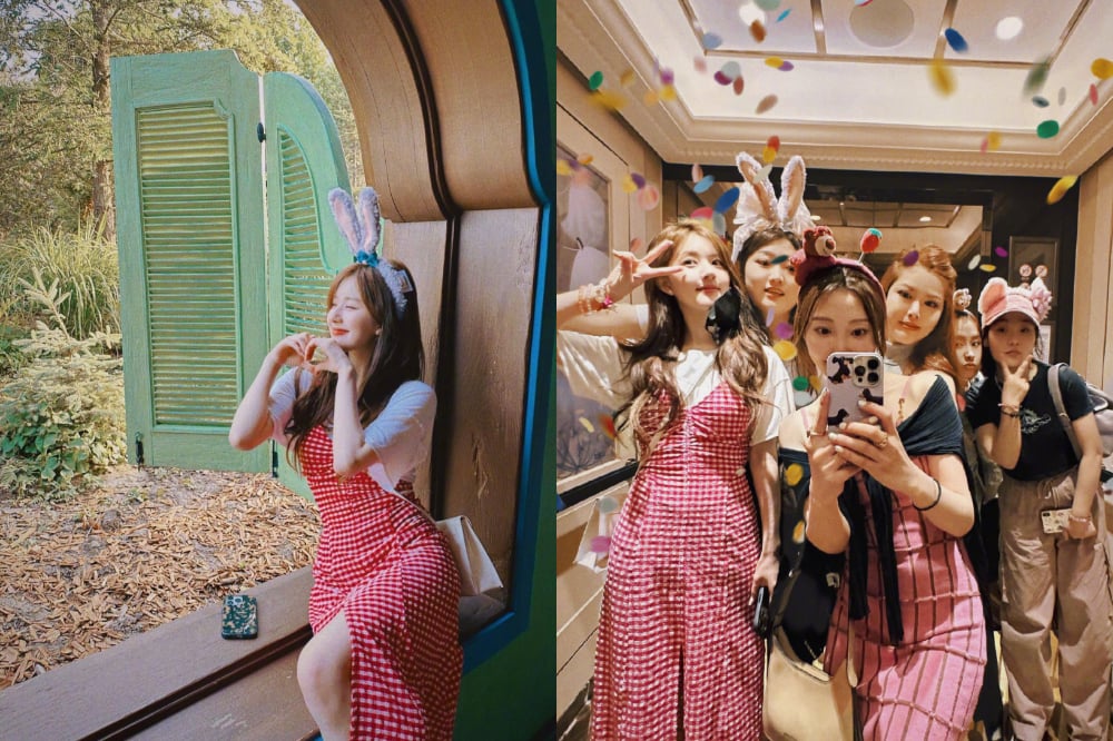 赵露思刘宇宁爆热恋 同日现身迪士尼细节被扒 