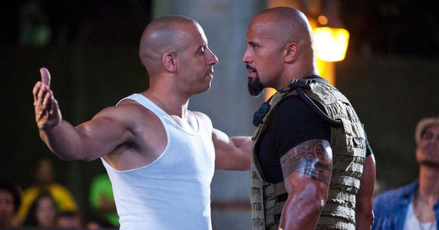 道维强森和解云迪素 拍《玩命》独立电影