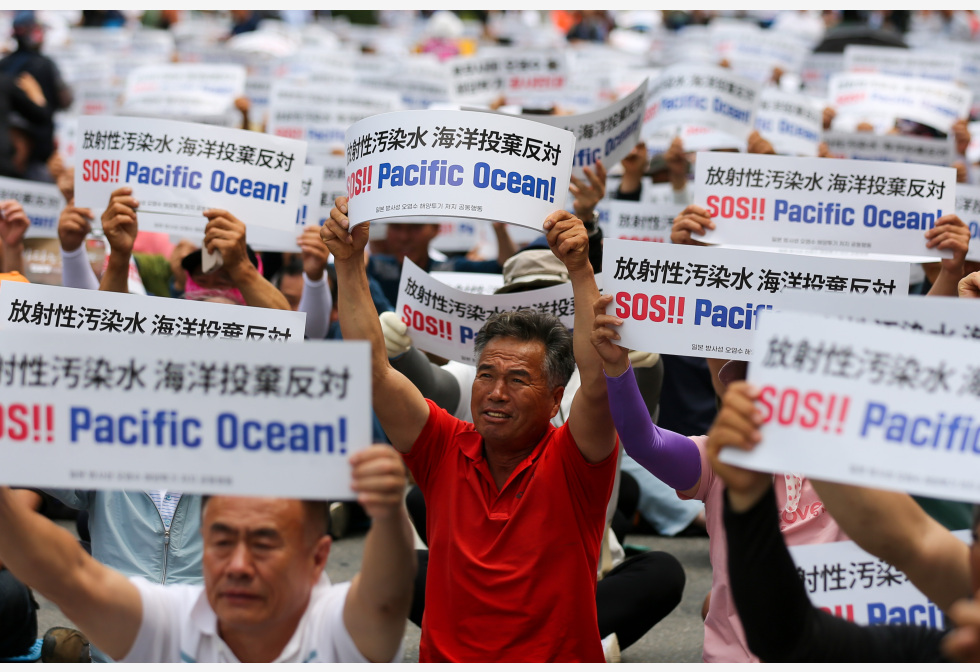 配头日本排放核废水入海
