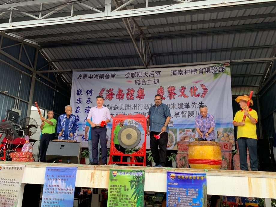 陈川正吁全马各海南会馆多办文化活动,鼓励年轻学海南话