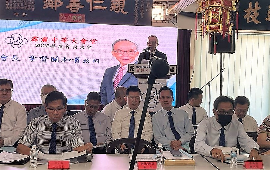 霹华堂大会 通过1400万建新会所