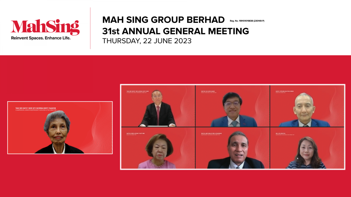 马星AGM-有信心22亿令吉销售额达标