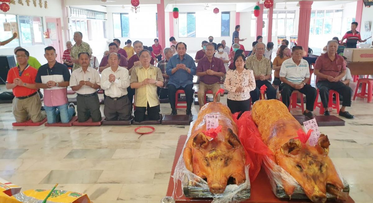 马来西亚庄严宗亲总会，出席森雪彭 千秋宝誔