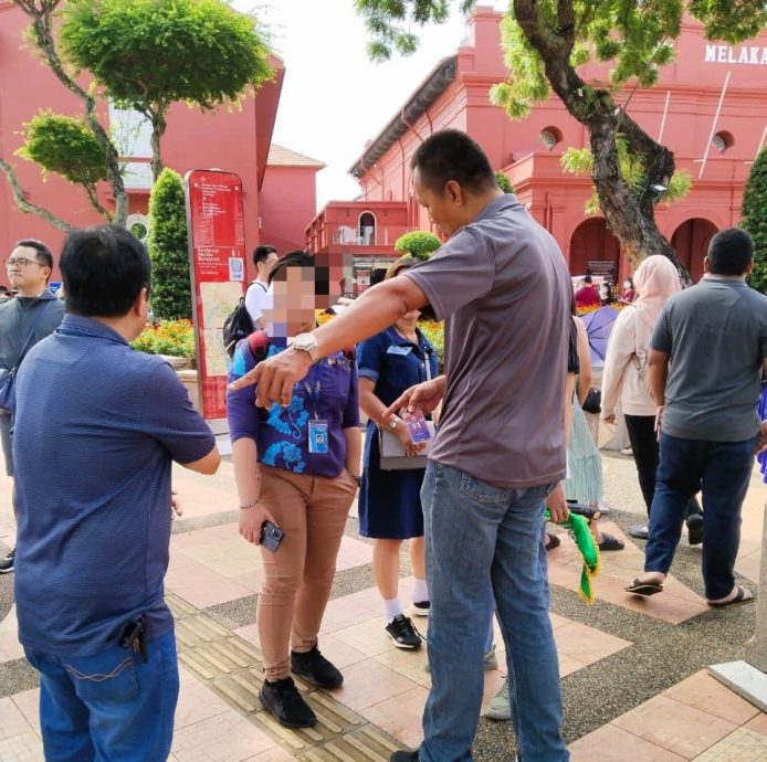 (古城第五版主文)市政厅势必让古城干净起来,“防止乱扔垃圾”行动开出68张250令吉罚单
