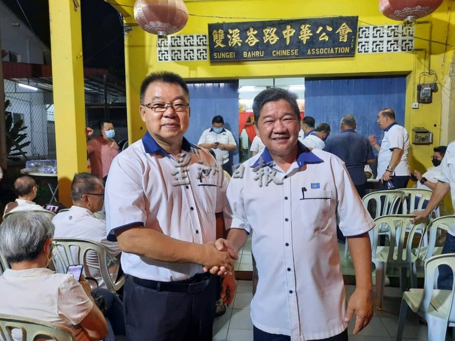 (古城第四版主文)马华马日丹那区会改选,李殿成蝉联