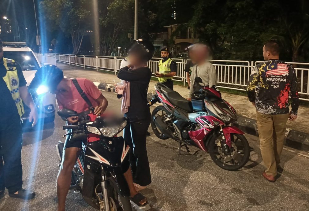 前晚飙车族车祸死未汲取教训，昨晚同样地点再有人飙车