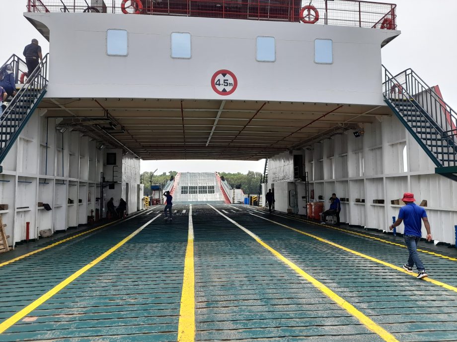 (大北马)吉港口往返交怡岛Roro船 未来半年增6艘提高班次