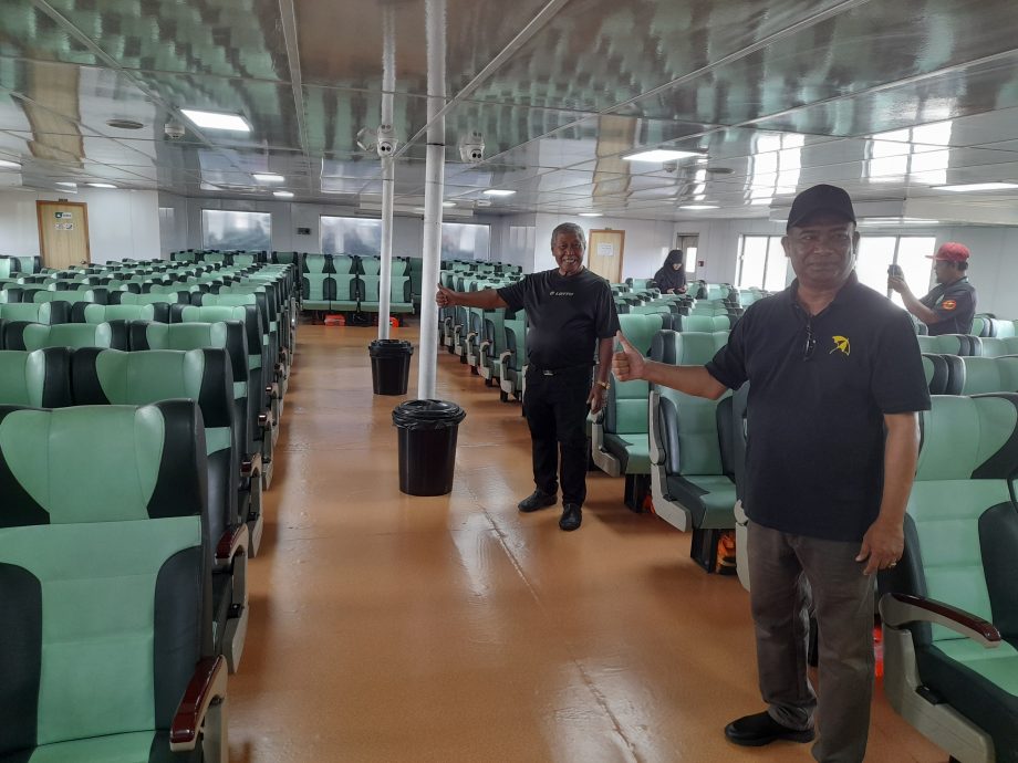 (大北马)吉港口往返交怡岛Roro船 未来半年增6艘提高班次