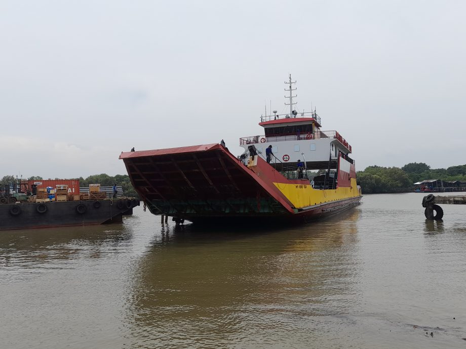 (大北马)吉港口往返交怡岛Roro船 未来半年增6艘提高班次