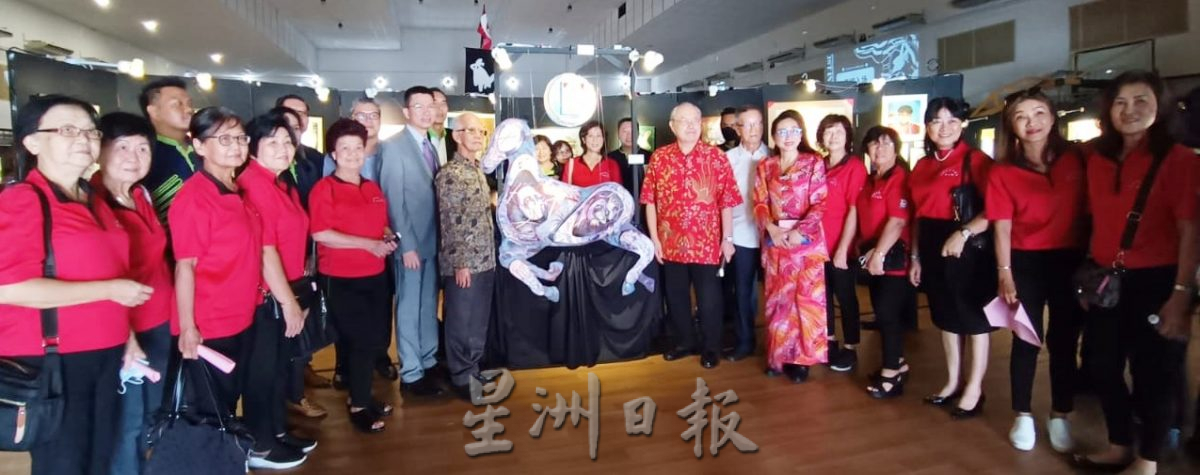 (大北马)韩中美术与设计展,17学生展出250作品