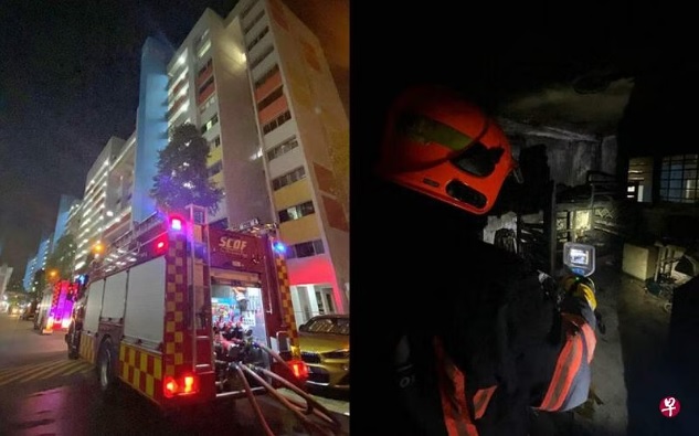 （已签发）柔：狮城二三事：义顺组屋火患 18岁少年昏迷送院