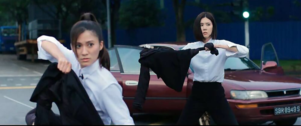 (已签发)柔:狮城二三事:女保镖题材被赞新尝试 黄思恬剪刀脚引注目