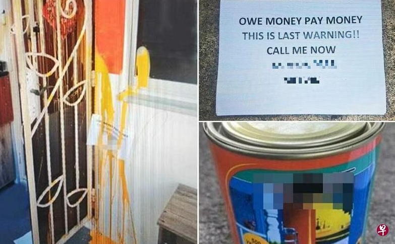 (已签发)柔:狮城二三事:涉泼漆贴字条骚扰 39岁阿窿跑腿被控