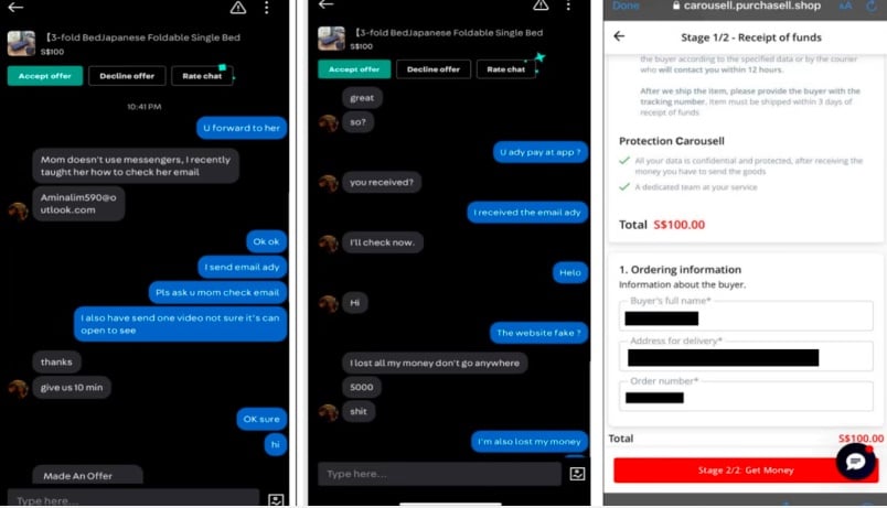 (已签发)柔:狮城二三事:网购平台出现假买家 狮城本月已有84人上钩损失近18万新元
