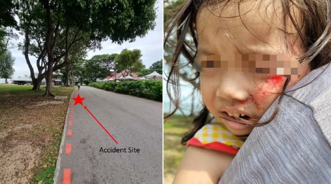 (已签发)柔:狮城二三事:脚踏车骑士撞伤母女后联系不上 伤者愤而上网寻人